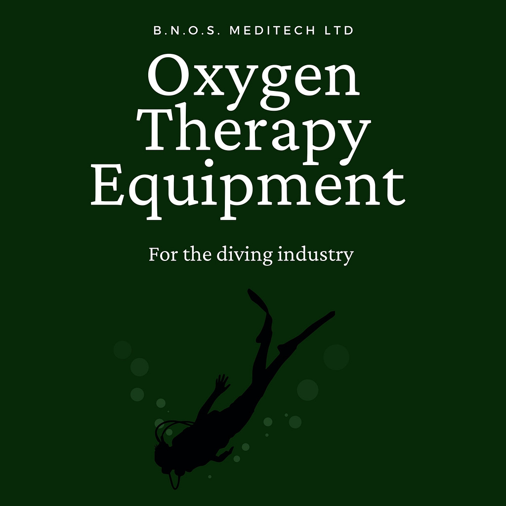 Oxygen therapy equipment for the diving industry